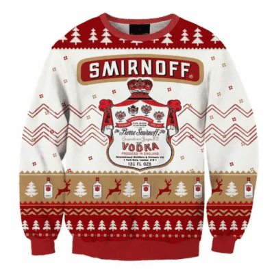 Christmas Smirnoff Ugly Sweaters