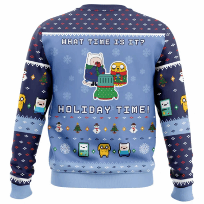 Christmas Time Adventure Time Ugly Sweaters