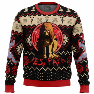 Nina Yes Papa Fullmetal Alchemist Ugly Sweaters