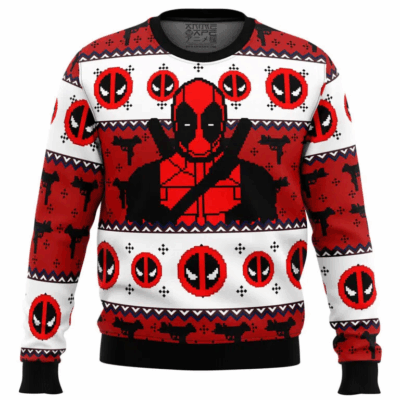 Guy Deadpool Ugly Sweaters
