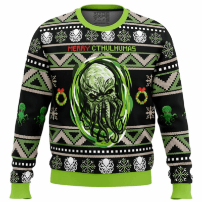 Merry Cthulhumas Cthulhu Ugly Sweaters