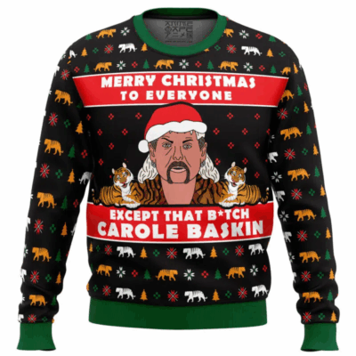 Joe Exotic Tiger King: Murder, Mayhem and Madness Ugly Sweaters
