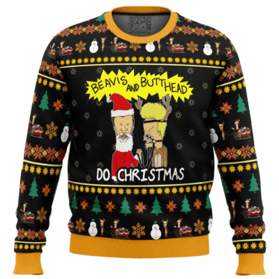 Exclusive Christmas Beavis and Butt-Head Ugly Sweaters