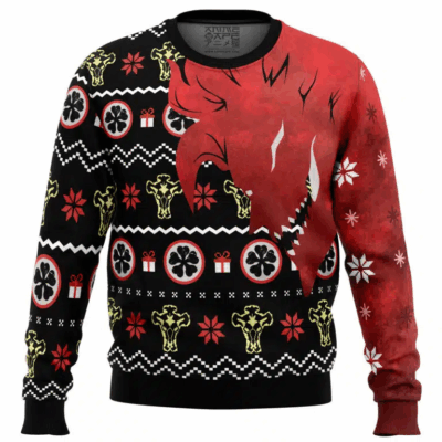 Asta Demon Black Clover Ugly Sweaters