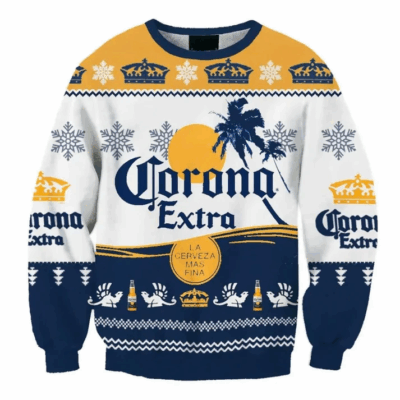 Christmas Corona Extra Ugly Sweaters