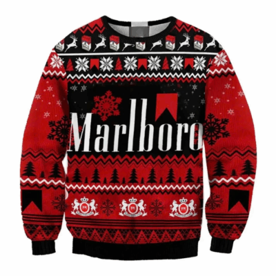 Christmas Marlboro Ugly Sweaters
