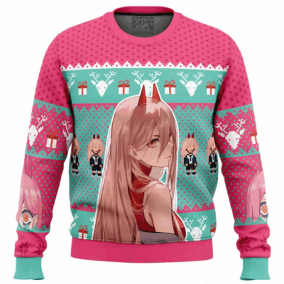 Power Chainsaw Man Ugly Sweaters