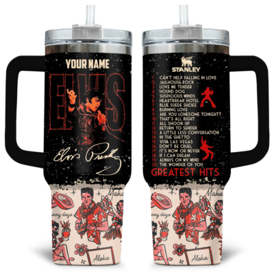 Elvis Presley Stanley Tumblers 40z