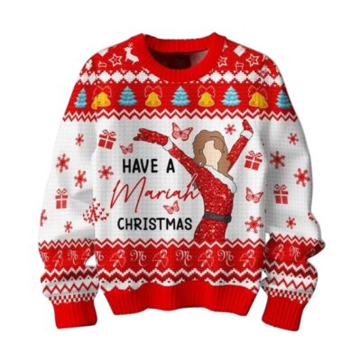 Christmas Angel Mariah Carey Ugly Sweaters