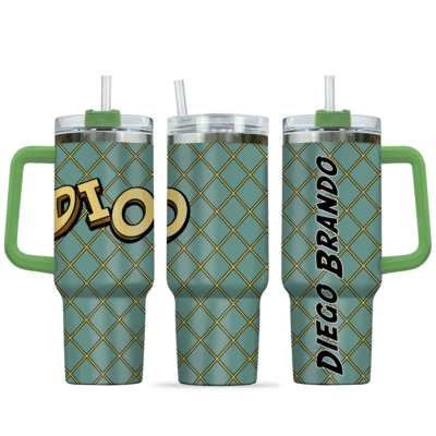 Diego Brando Jojo's Bizarre Adventure Stanley Tumblers 40z