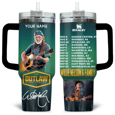 Willie Nelson Stanley Tumblers 40z