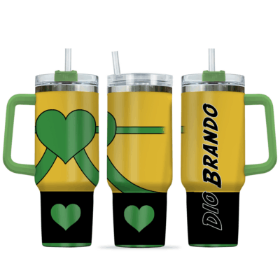 Dio Brando Jojo's Bizarre Adventure Stanley Tumblers 40z