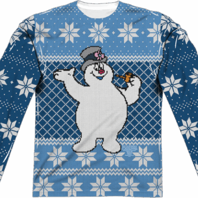 Winter Frosty the Snowman Ugly Sweaters