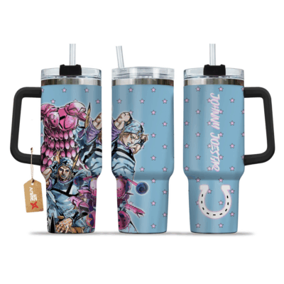 Johnny Joestar Jojo's Bizarre Adventure Stanley Tumblers 40z