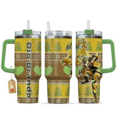 Dio Brando Jojo's Bizarre Adventure Stanley Tumblers 40z