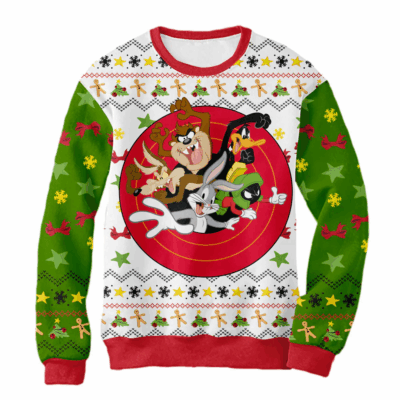 Christmas Looney Tunes Ugly Sweaters