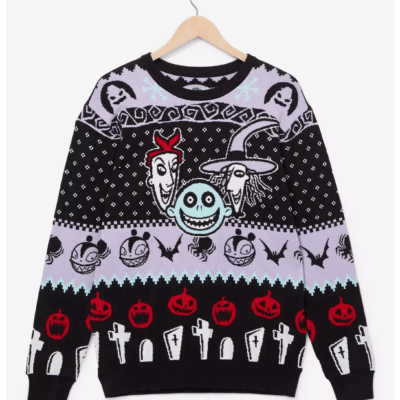Spooky fun The Nightmare Before Christmas Ugly Sweaters