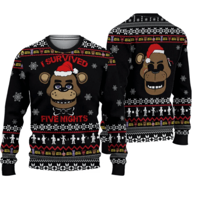 I Survived Christmas Five Nights at Freddy’s Ugly Sweaters