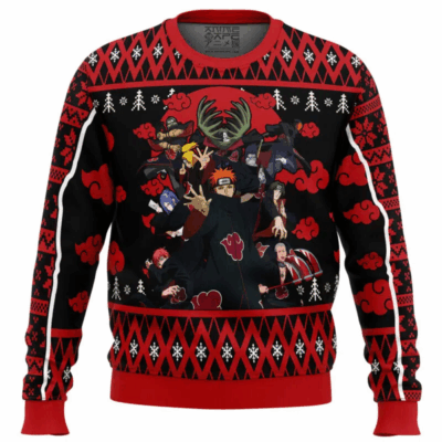 Akatsuki V3 Shippuden Naruto Ugly Sweaters