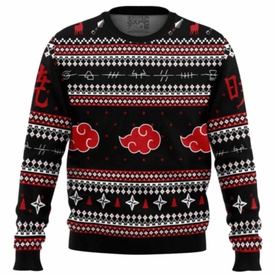 Akatsuki Shippuden Naruto Ugly Sweaters