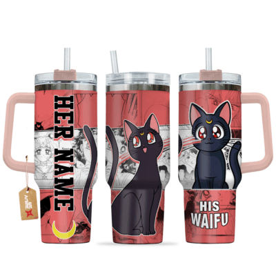 Crescent Moon Sailor Moon Stanley Tumblers 40z