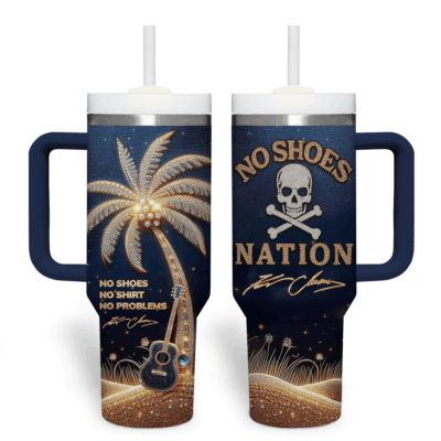 No Shoes, No Shirt, No Problems Kenny Chesney Stanley Tumblers 40z
