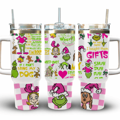 Christmas The Grinch Stanley Tumblers 40z