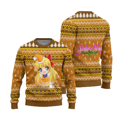 Venus Christmas Sailor Moon Ugly Sweaters