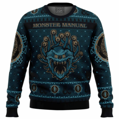 Monster Manual Dungeons & Dragons Ugly Sweaters