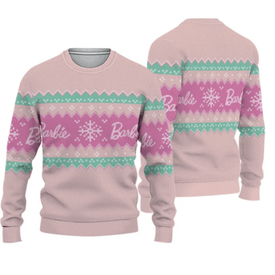 Christmas Barbie Ugly Sweaters