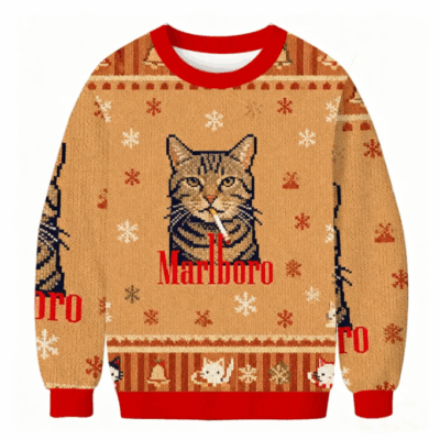Christmas Marlboro Ugly Sweaters