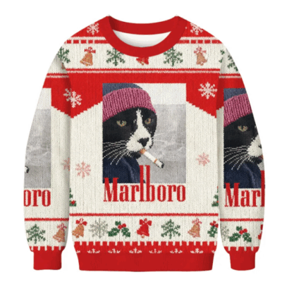 Christmas Marlboro Ugly Sweaters