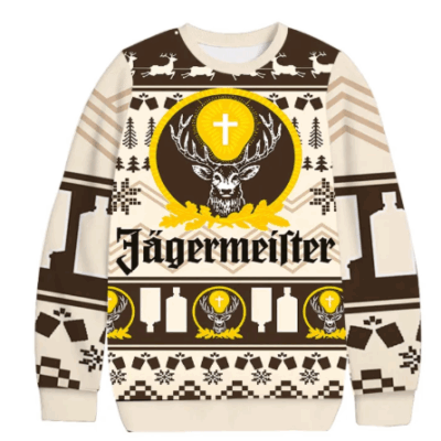 Christmas JagerMeister Ugly Sweaters