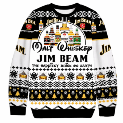 Christmas Jim Beam Ugly Sweaters