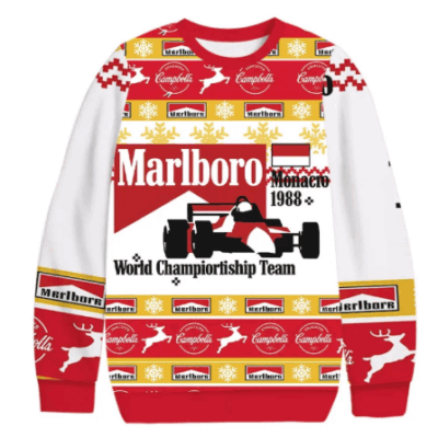 Christmas Marlboro Ugly Sweaters