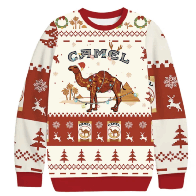 Christmas Camel Ugly Sweaters