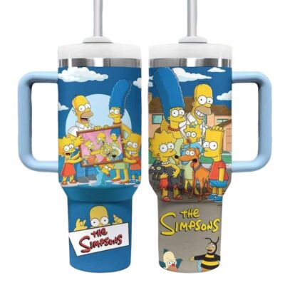 Classic Springfield The Simpsons Stanley Tumblers 40z