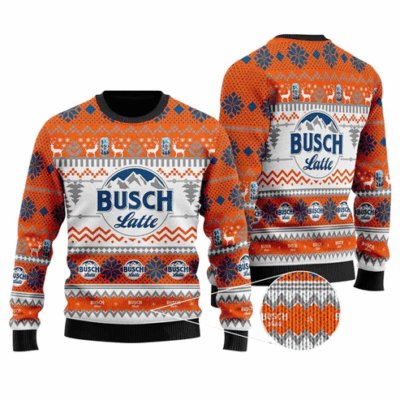 Christmas Busch Light Ugly Sweaters