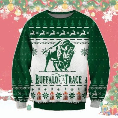 Christmas Buffalo Trace Ugly Sweaters