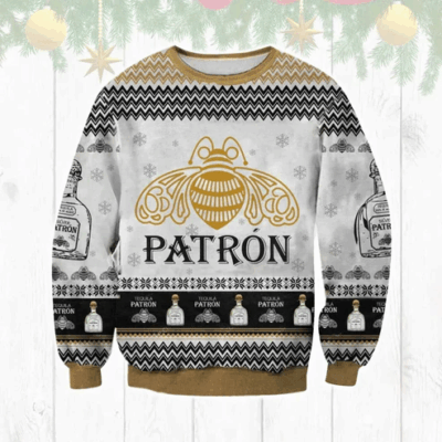 Christmas Tequila Patron Ugly Sweaters