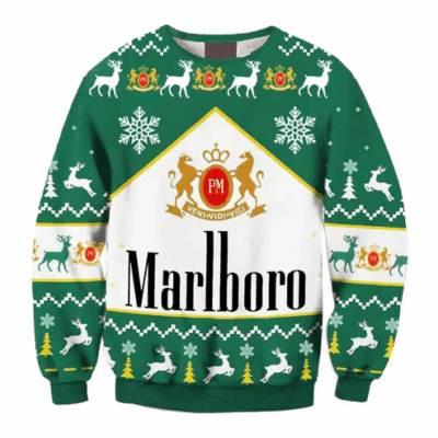 Christmas Marlboro Ugly Sweaters
