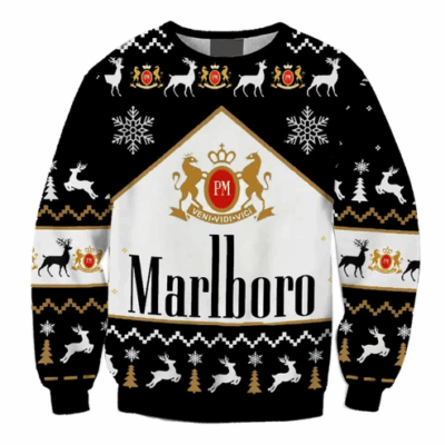 Christmas Marlboro Ugly Sweaters