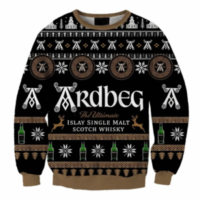 Christmas Ardbeg Ugly Sweaters