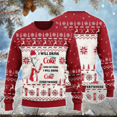 Christmas Diet Coke Ugly Sweaters