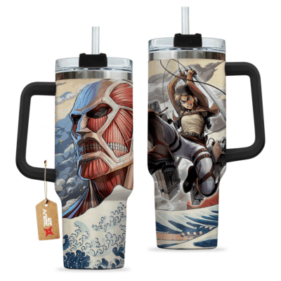 Waves of Vengeance Attack on Titan Stanley Tumblers 40z