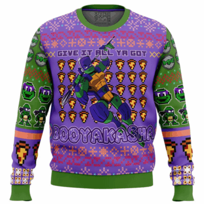 Donatello Christmas Teenage Mutant Ninja Turtles Ugly Sweaters