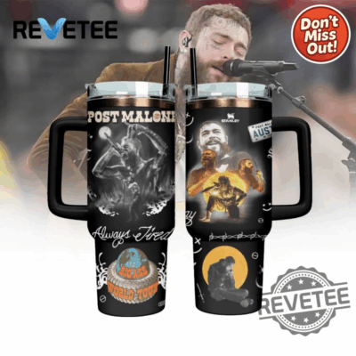 World Tour Post Malone Stanley Tumblers 40z