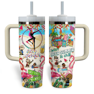 Tropical Dave Matthews Band Stanley Tumblers 40z
