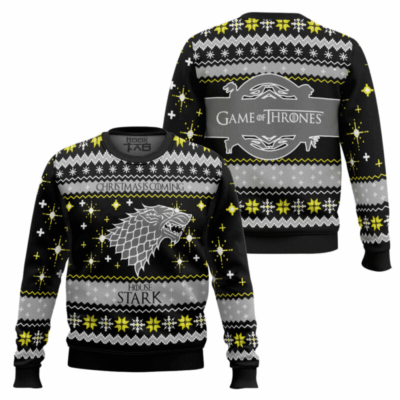 Christmas Is Coming House Stark Game of Thrones Ugly Sweaters