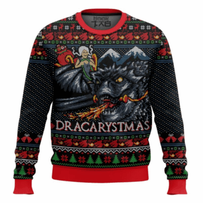 Dracarystmas Game of Thrones Ugly Sweaters